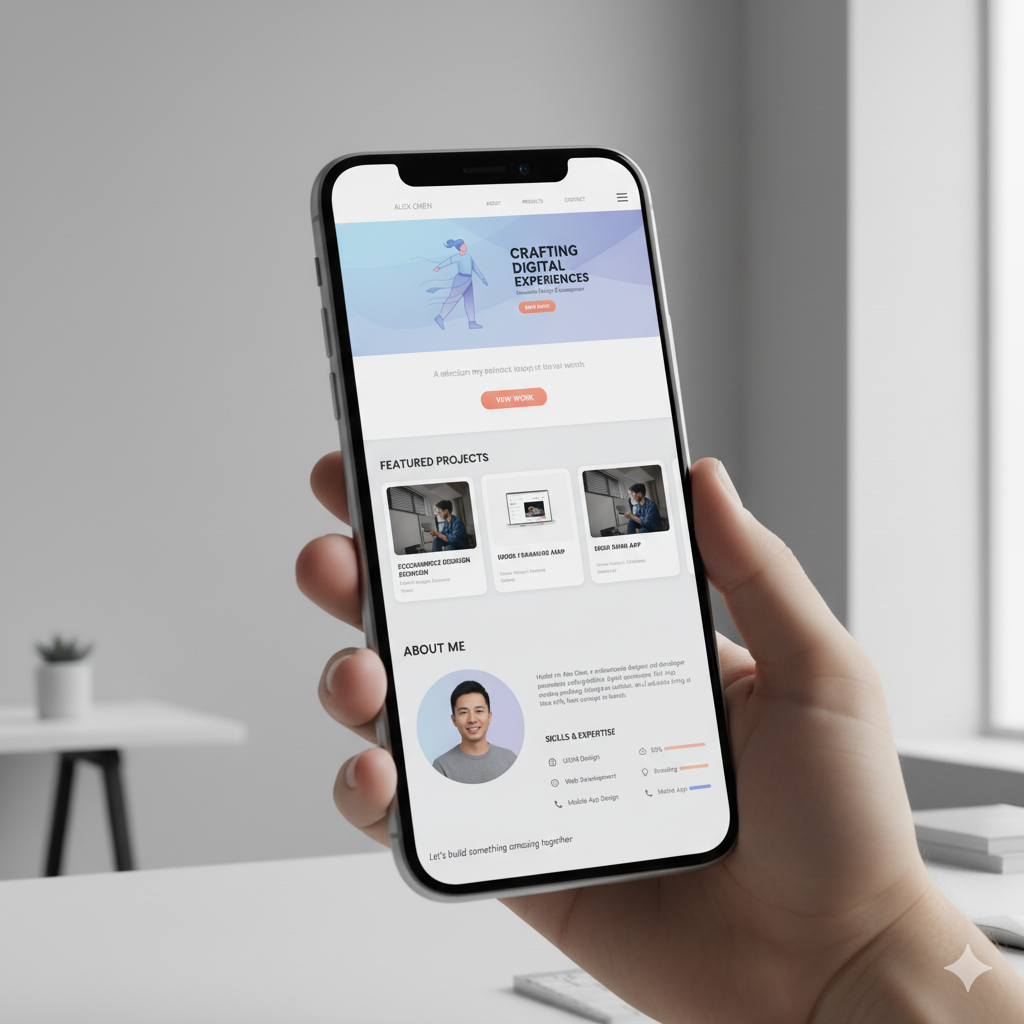 Portfolio Mobile View